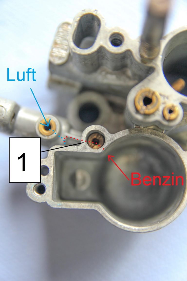 Benzin Luft Aus Vergaser
