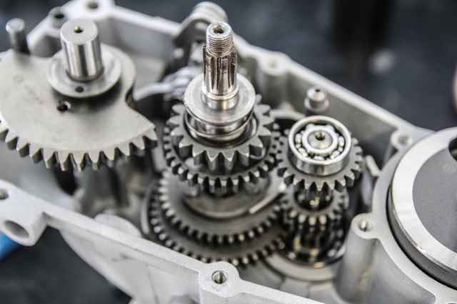 M53 Motor mit allen Getriebeteilen