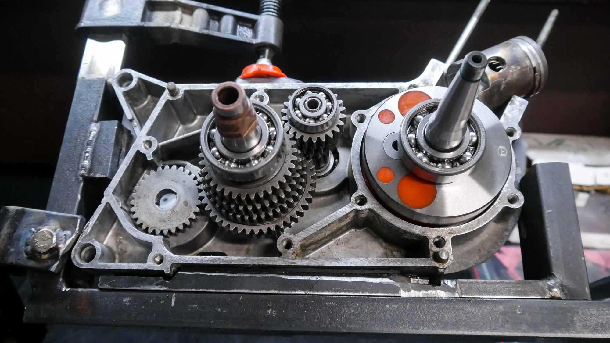 Simson Schwalbe KR51 2 Motor mit Getriebe und Kurbelwelle
