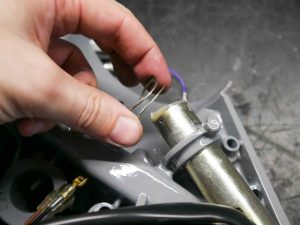 Federscheibe und Anlaufscheibe für Gasgriff Vespa PK 50