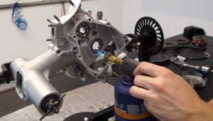 Vespa PK Motor Kugellager Kupplungskorb erhitzen