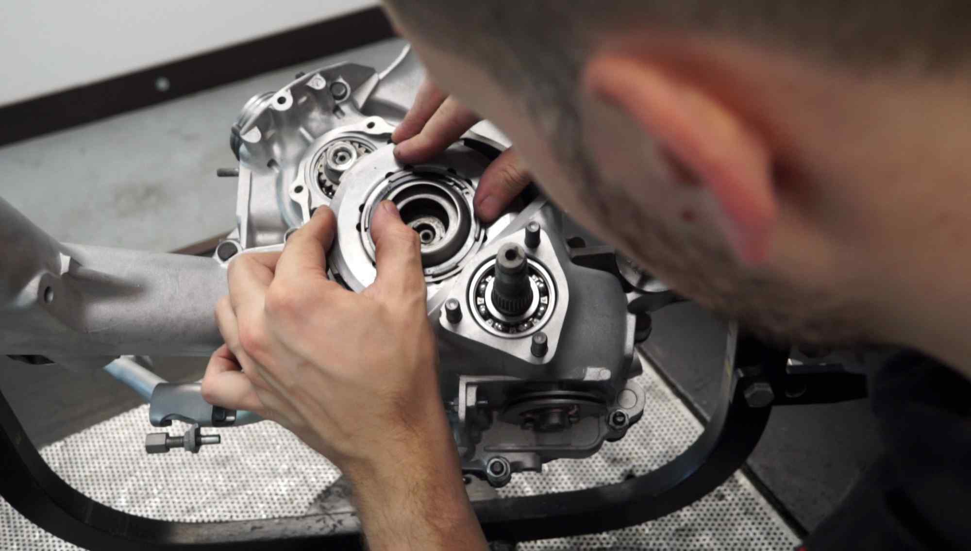 Vespa PK Motor Kupplungspaket einbauen