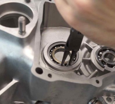 Vespa PK Motor Sicherungsring Lager Kupplung einbauen