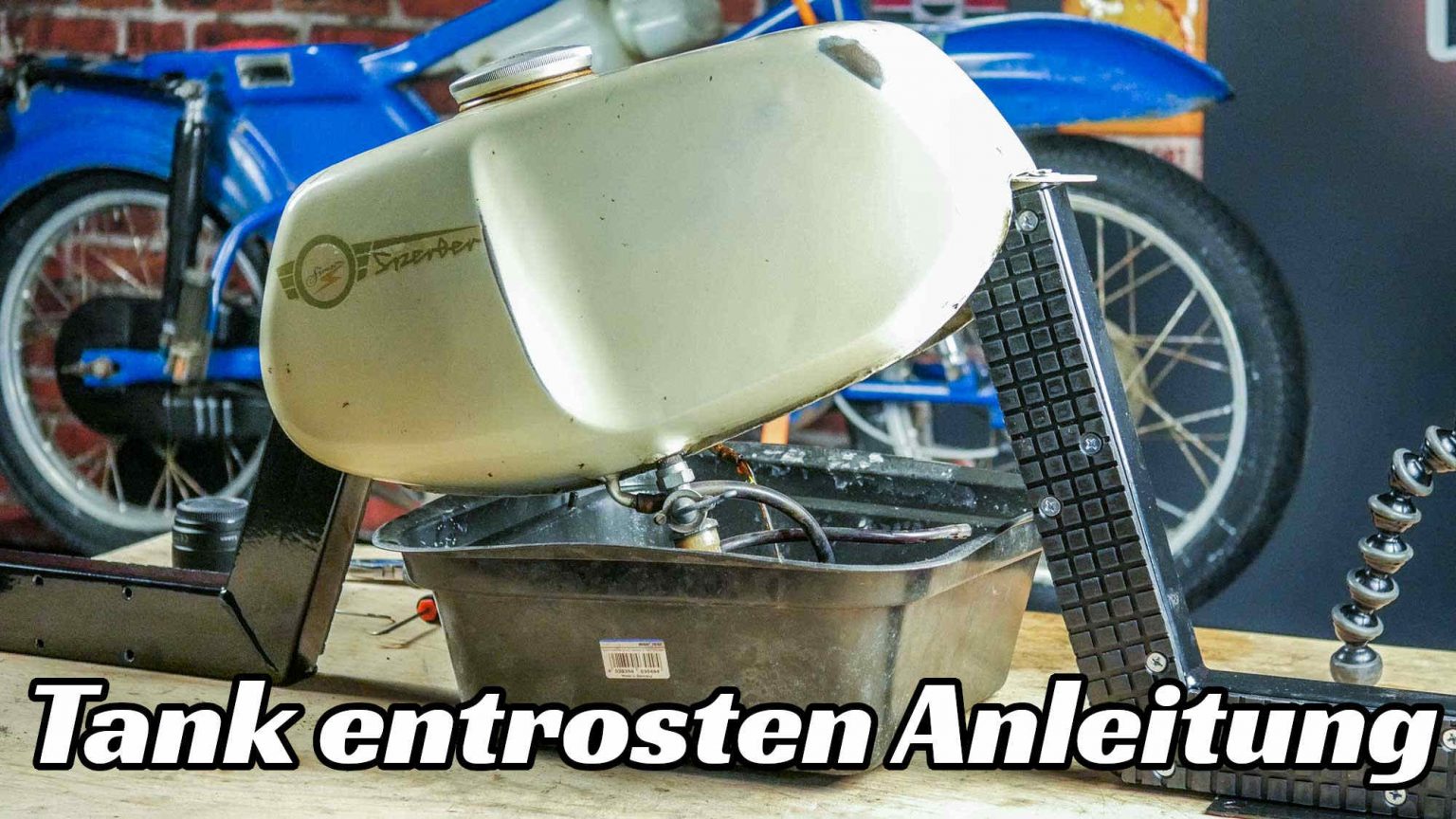 Moped Tank Entrosten